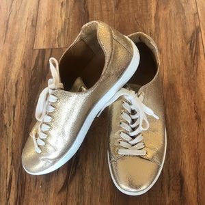 Sezane Sneakers JACK size FR38/US7 GOLD